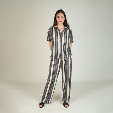 Chevron Co-ord Set ( Shirt and Pant)