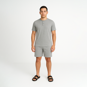 Men's Pyjama Set - Shorts & T-shirt
