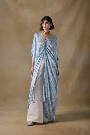 Blue Landscape Kaftan