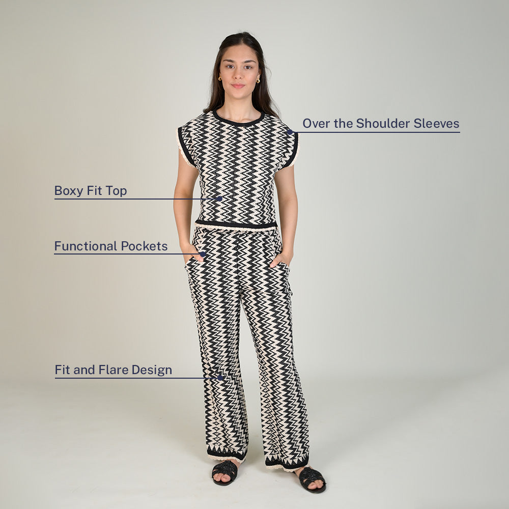 Chevron Co-ord Set
