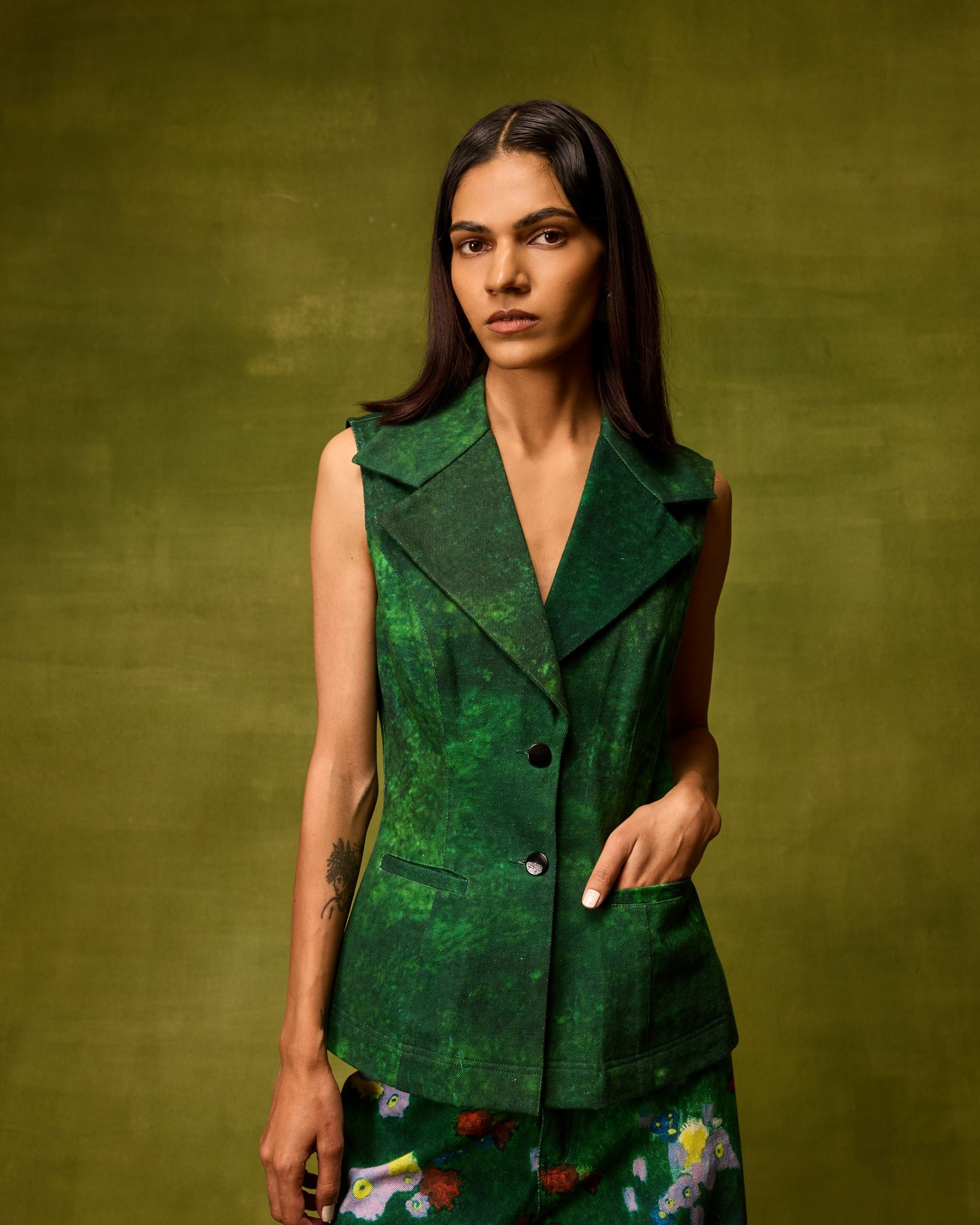 Emerald Muse Waistcoat