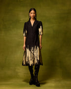 Twilight Gold Midi Dress