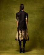 Twilight Gold Midi Dress