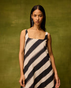 Vienna Stripe Midi Dress