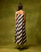 Vienna Stripe Midi Dress