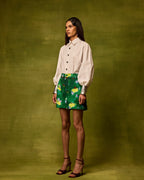 Emerald Bloom Shorts