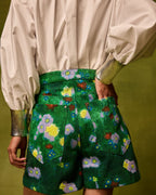 Emerald Bloom Shorts