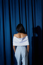 AFFRA SATIN TOP