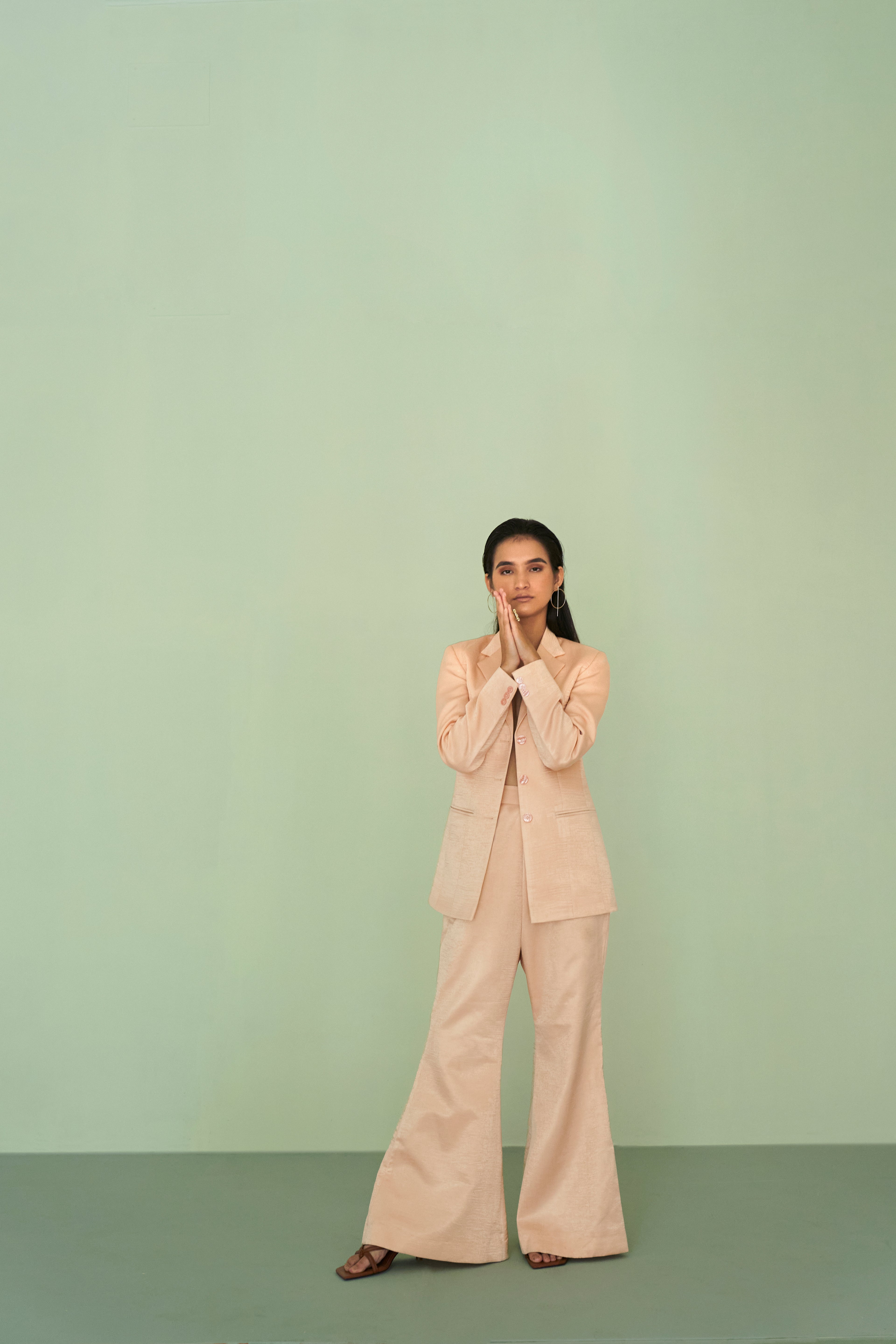 BREE SATIN BLAZER