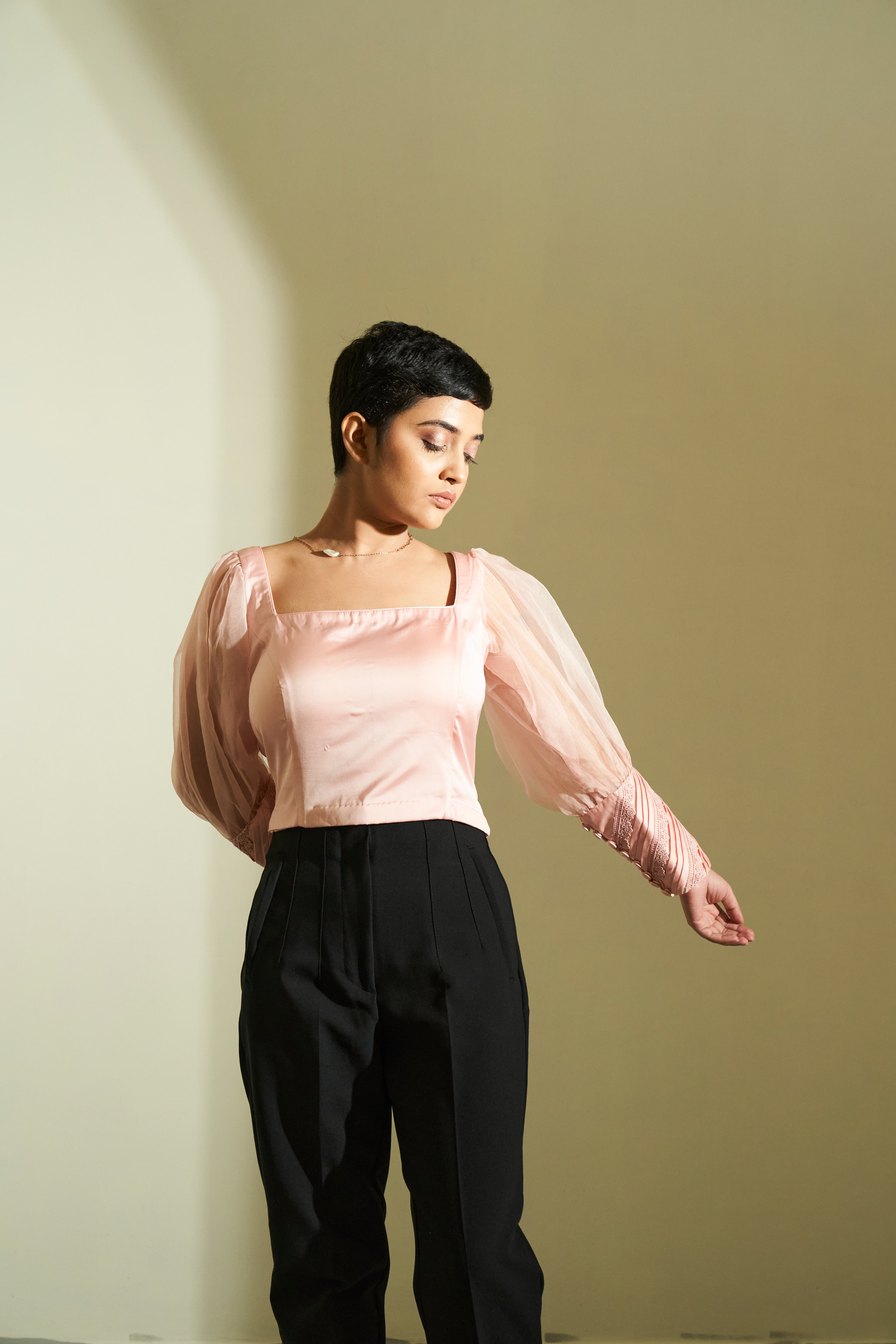 REN'S SATIN TOP