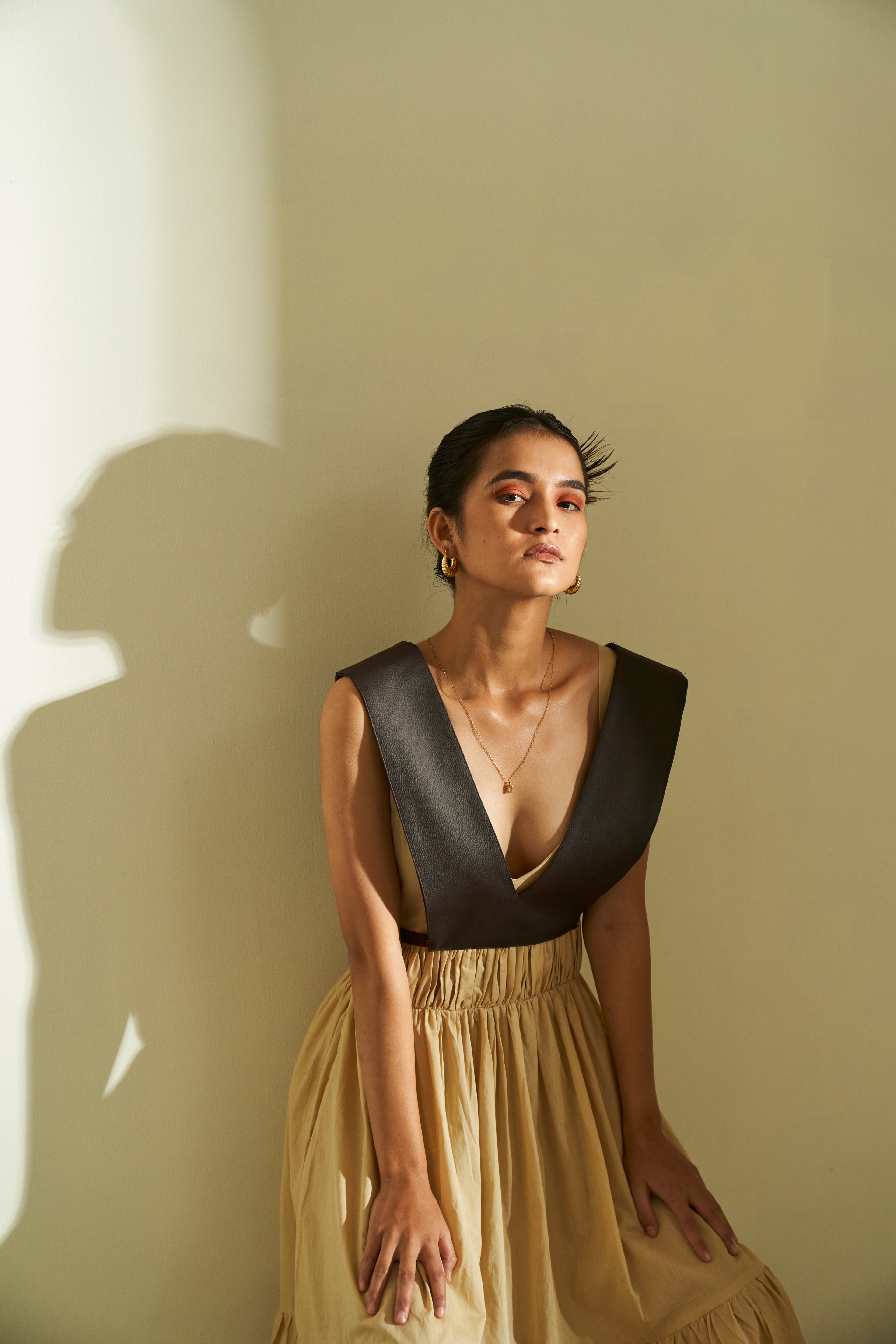 TRESA COTTON GAUZEDRESS