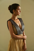 TRESA COTTON GAUZEDRESS