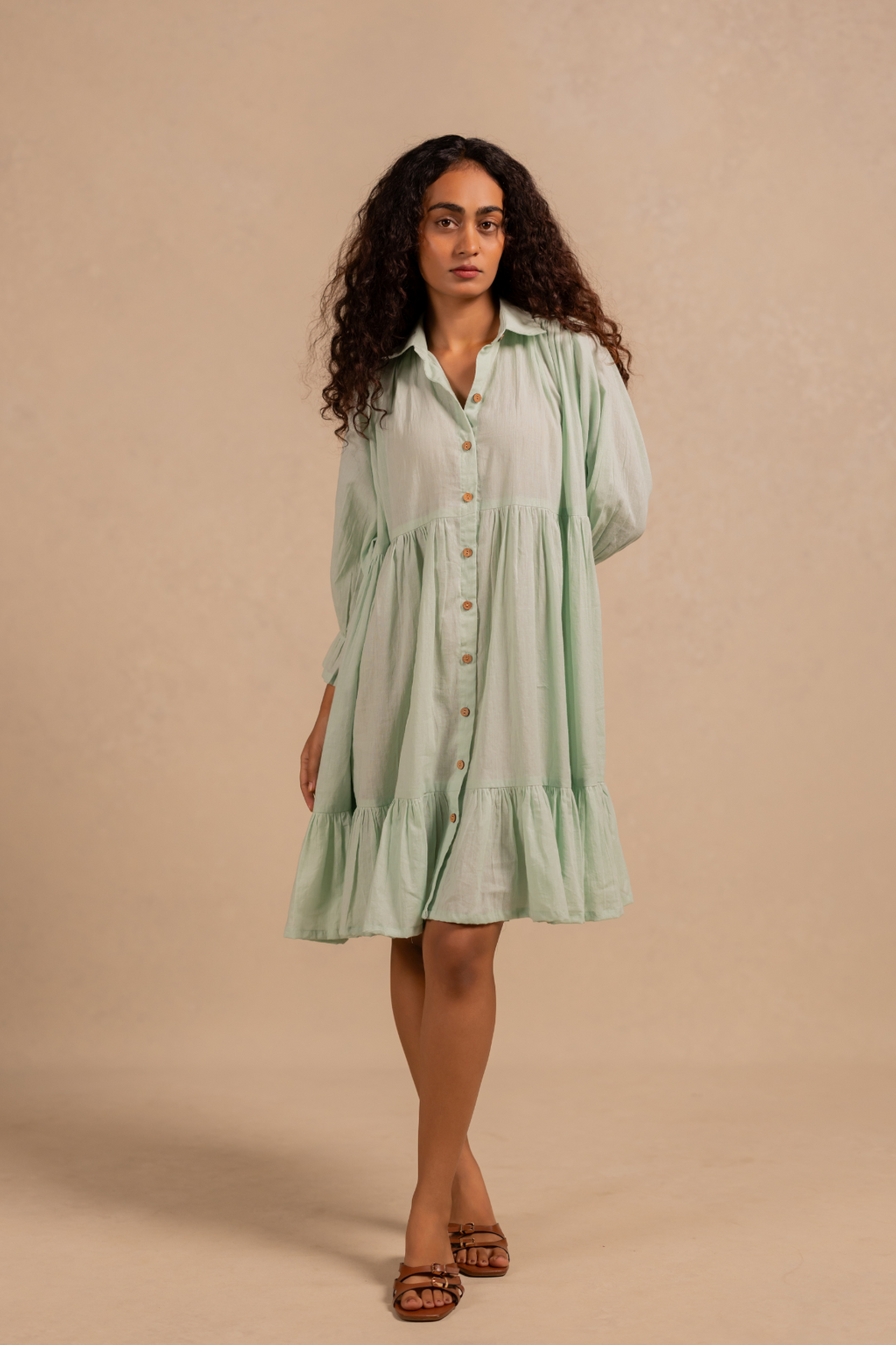 GISELLE GATHERED DRESS