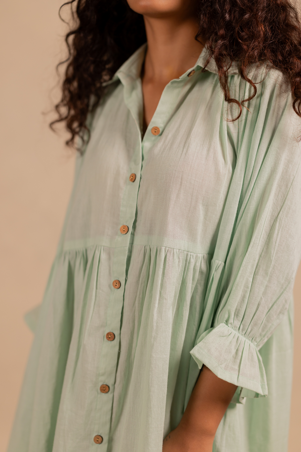 GISELLE GATHERED DRESS