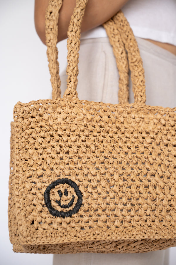 RAFFIA TOTE BAG MINI