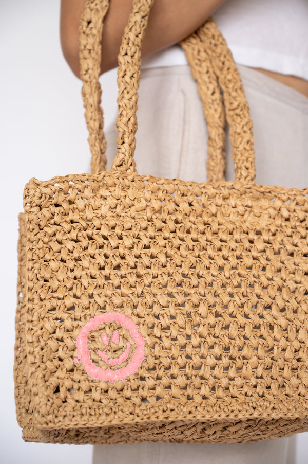 RAFFIA TOTE BAG MINI