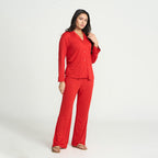 Women's Pyjama Set - Pant & Long Sleeve Shirt