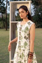 A-Line Maxi Dress with Ruched Back