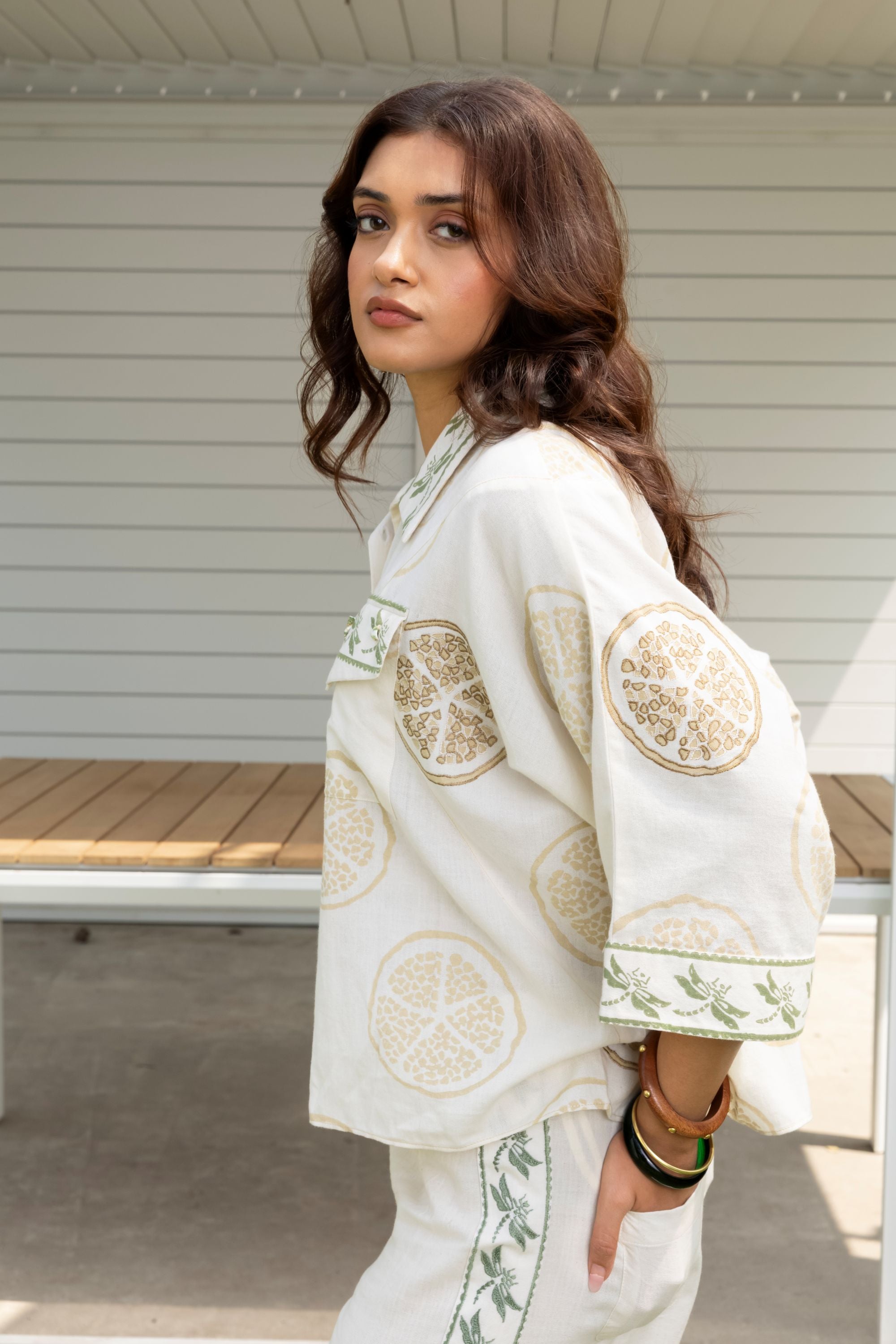 Boxy Button Down Shirt