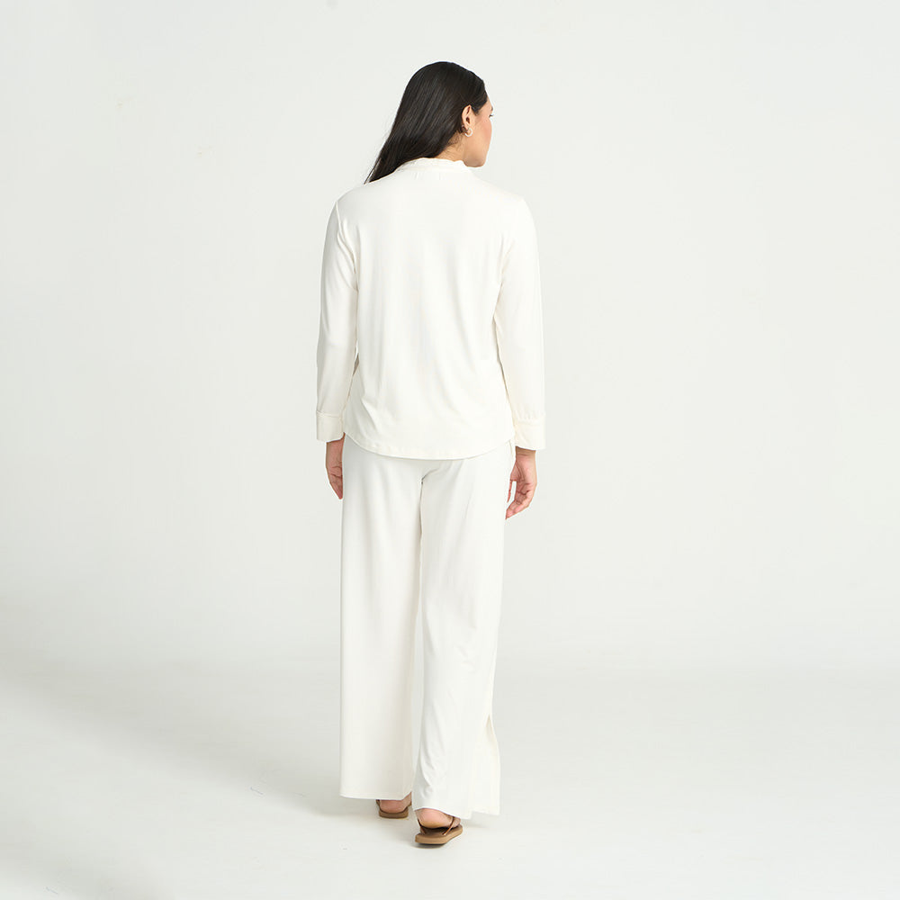 Women's Pyjama Set - Pant & Long Sleeve Shirt