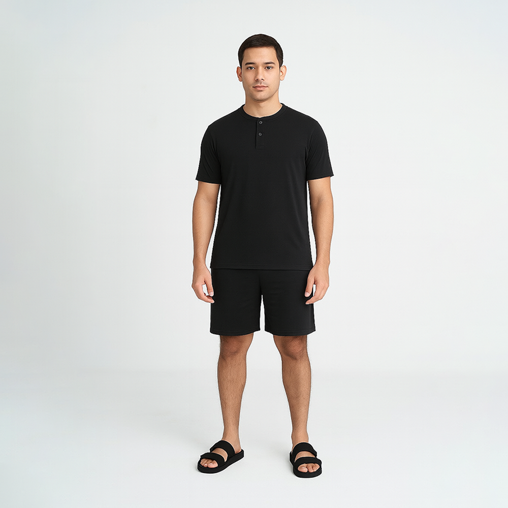 Men's Pyjama Set - Shorts & T-shirt