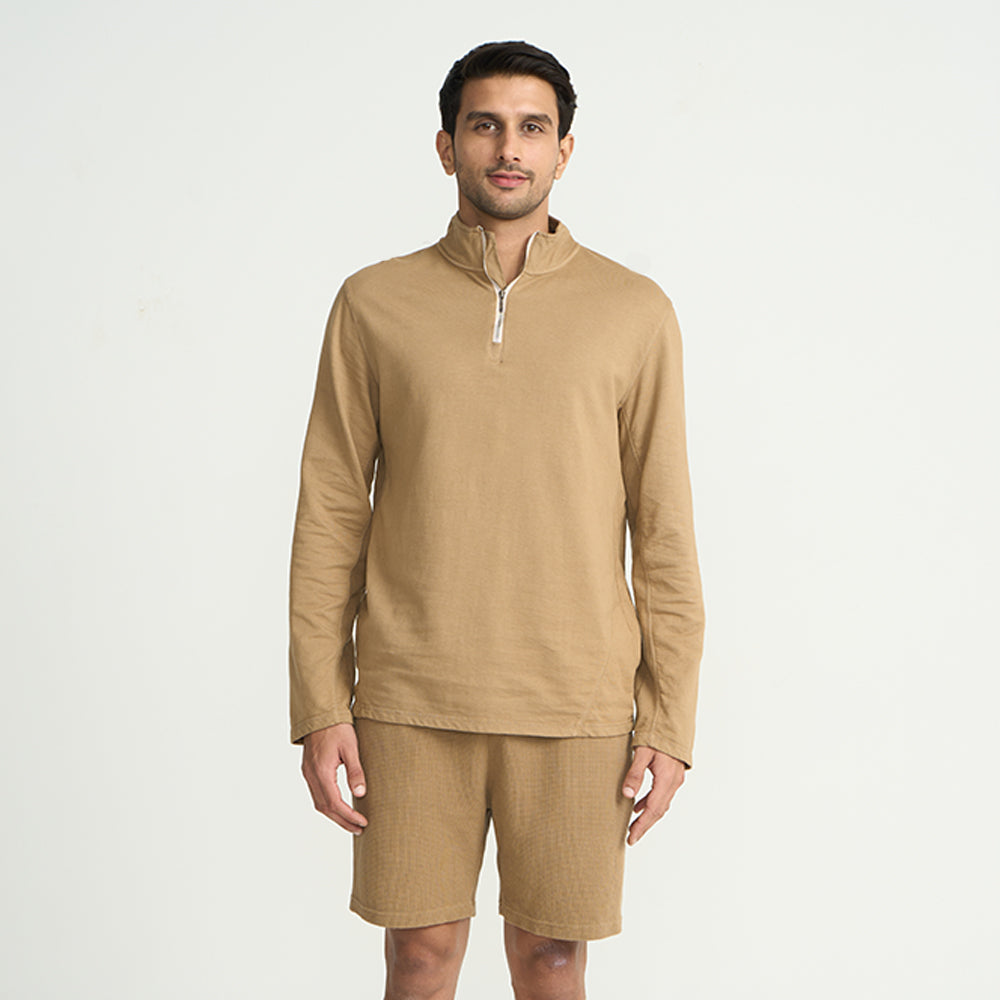 Classic Men's Quarter Zip Sweatshirt