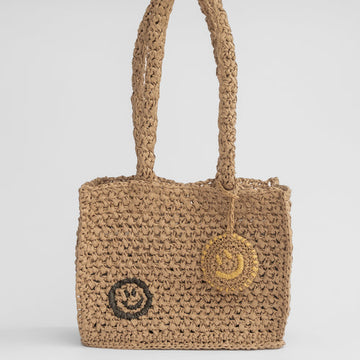RAFFIA KEYCHAIN