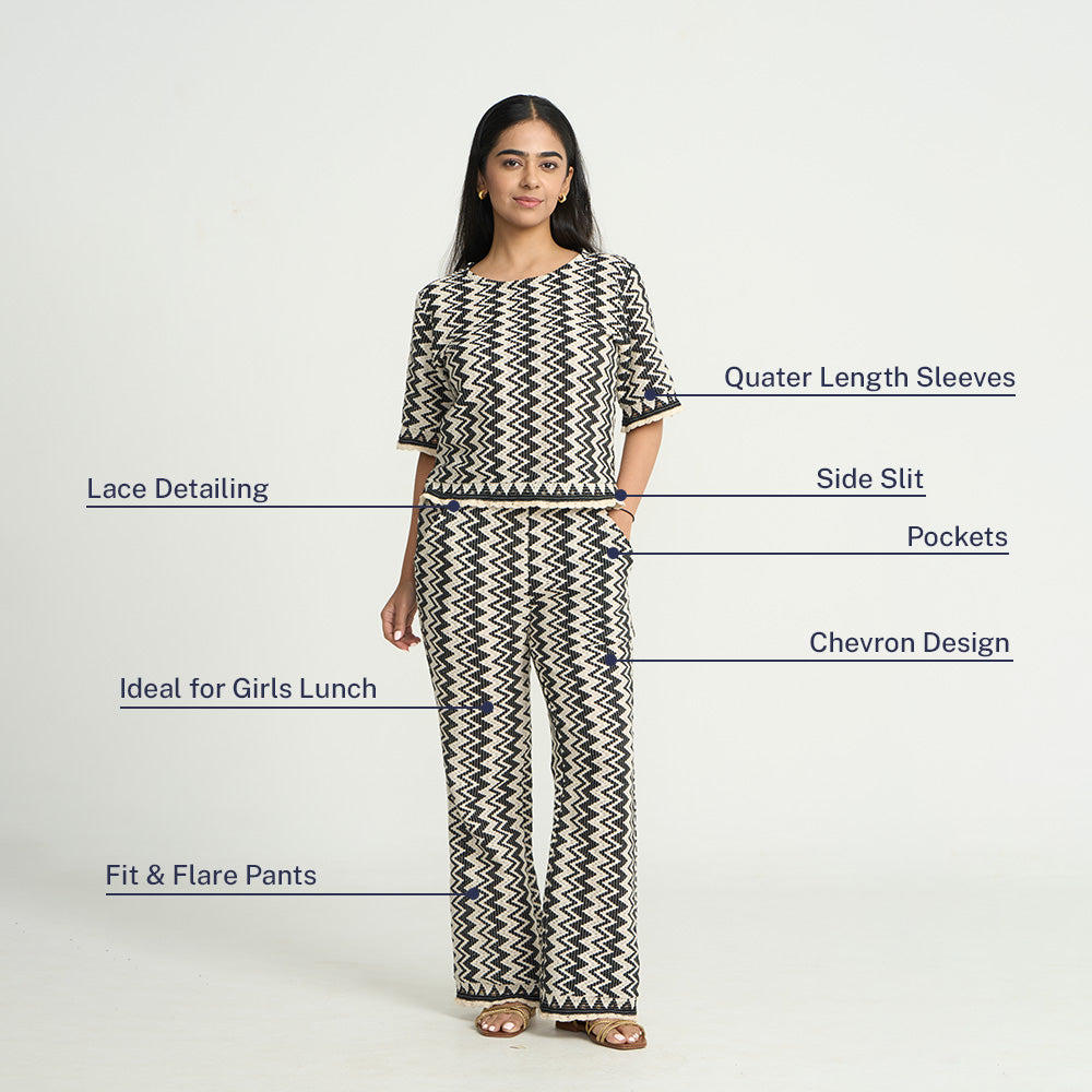 Chevron Co-ord Set
