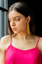CHAIN CHARM EARRINGS