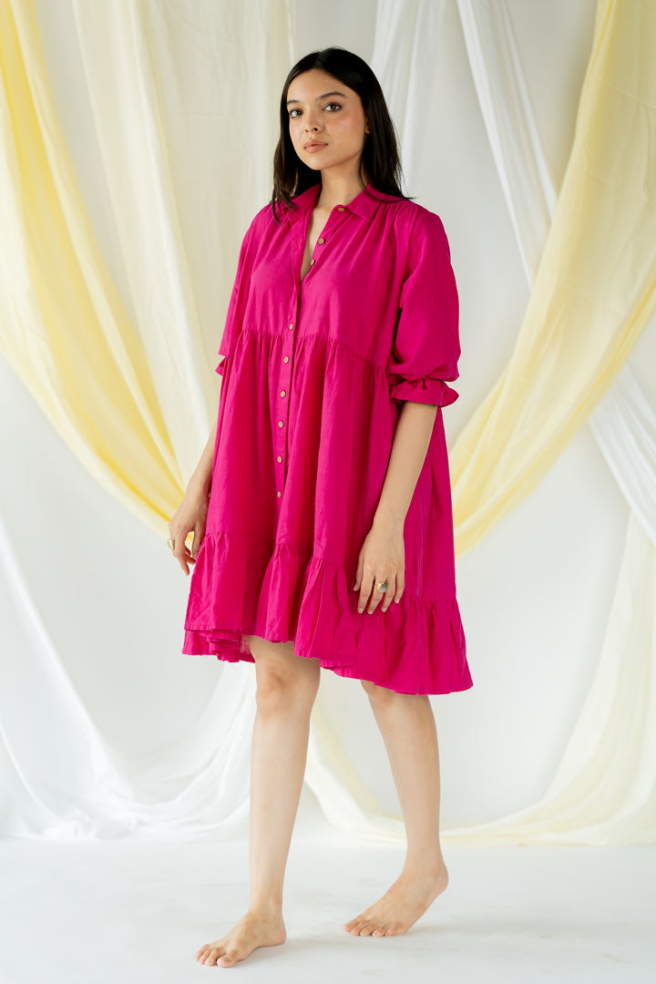 GISELLE GATHERED DRESS