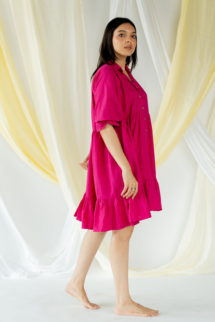 GISELLE GATHERED DRESS