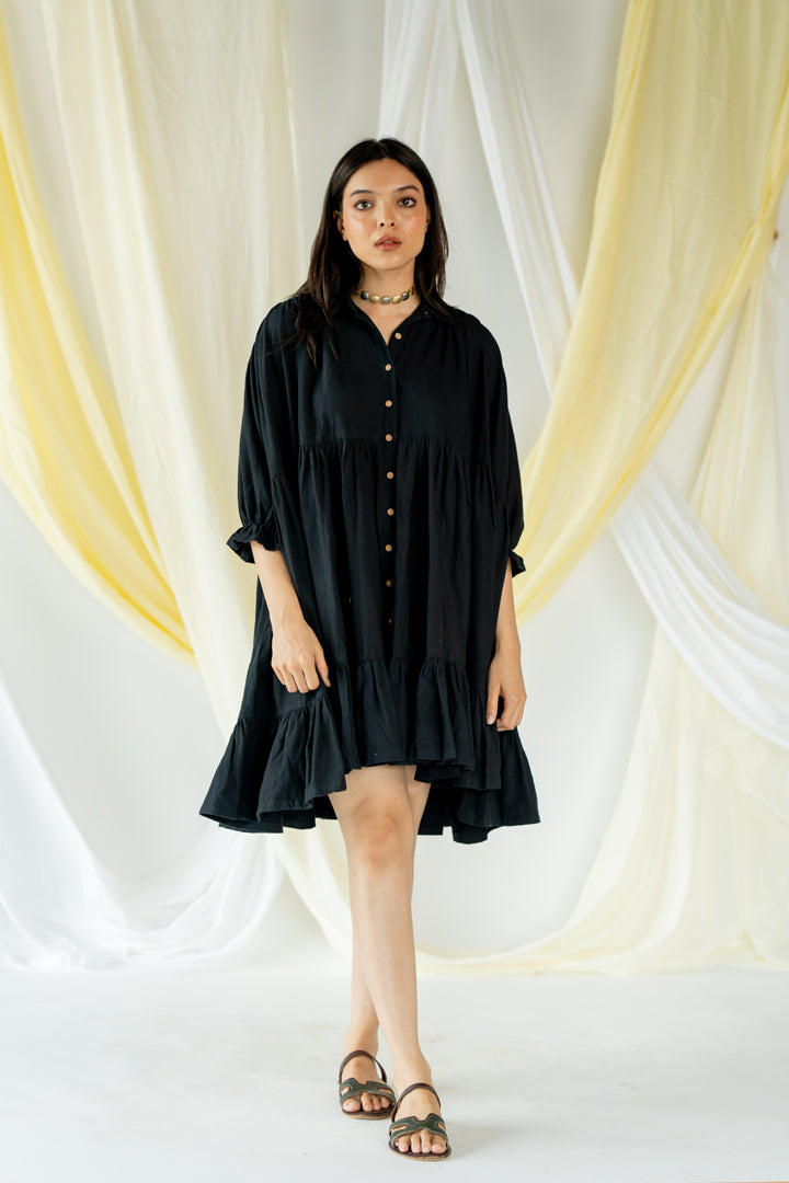 GISELLE GATHERED DRESS