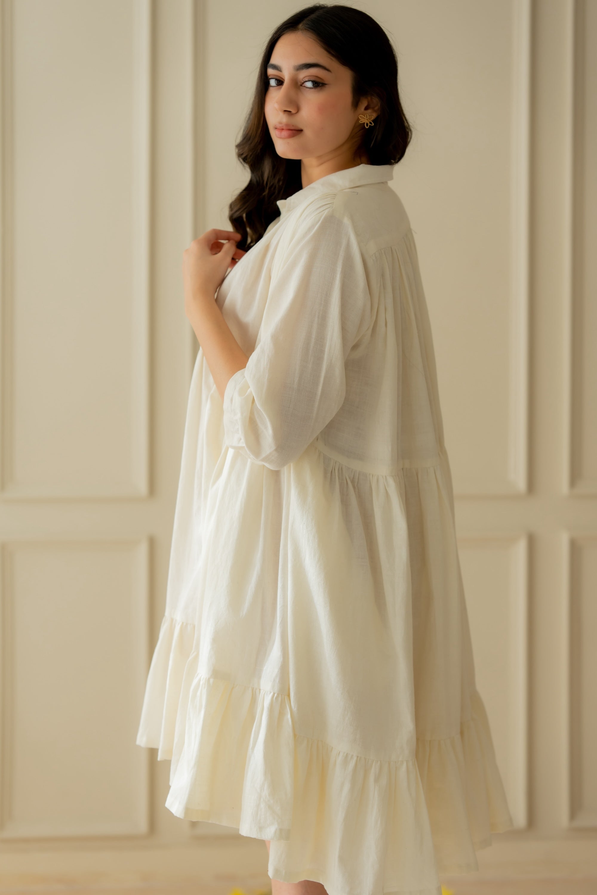 GISELLE GATHERED DRESS