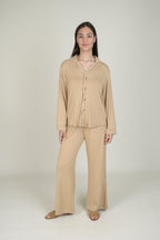 Women's Pyjama Set - Pant & Long Sleeve Shirt