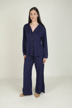 Women's Pyjama Set - Pant & Long Sleeve Shirt