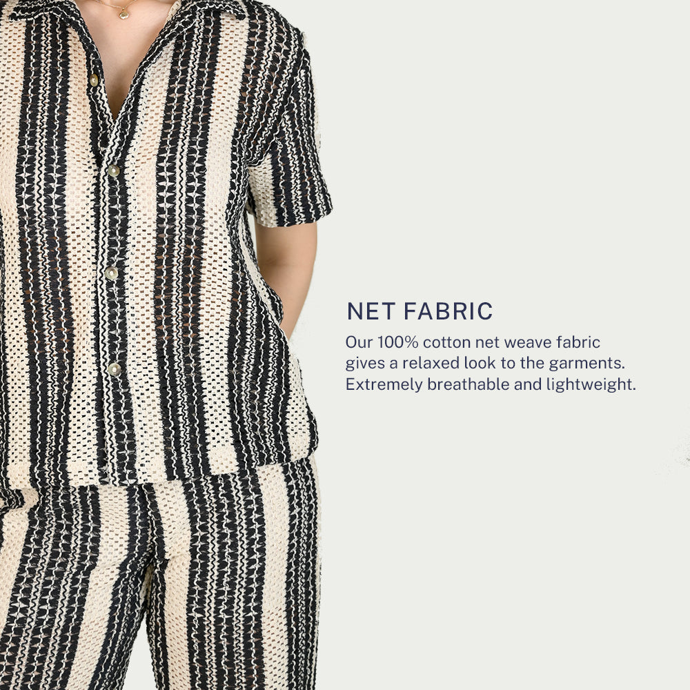 Chevron Co-ord Set ( Shirt and Pant)