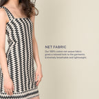 Chevron Short Dress