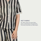 Chevron Co-ord Set ( Shirt and Shorts)