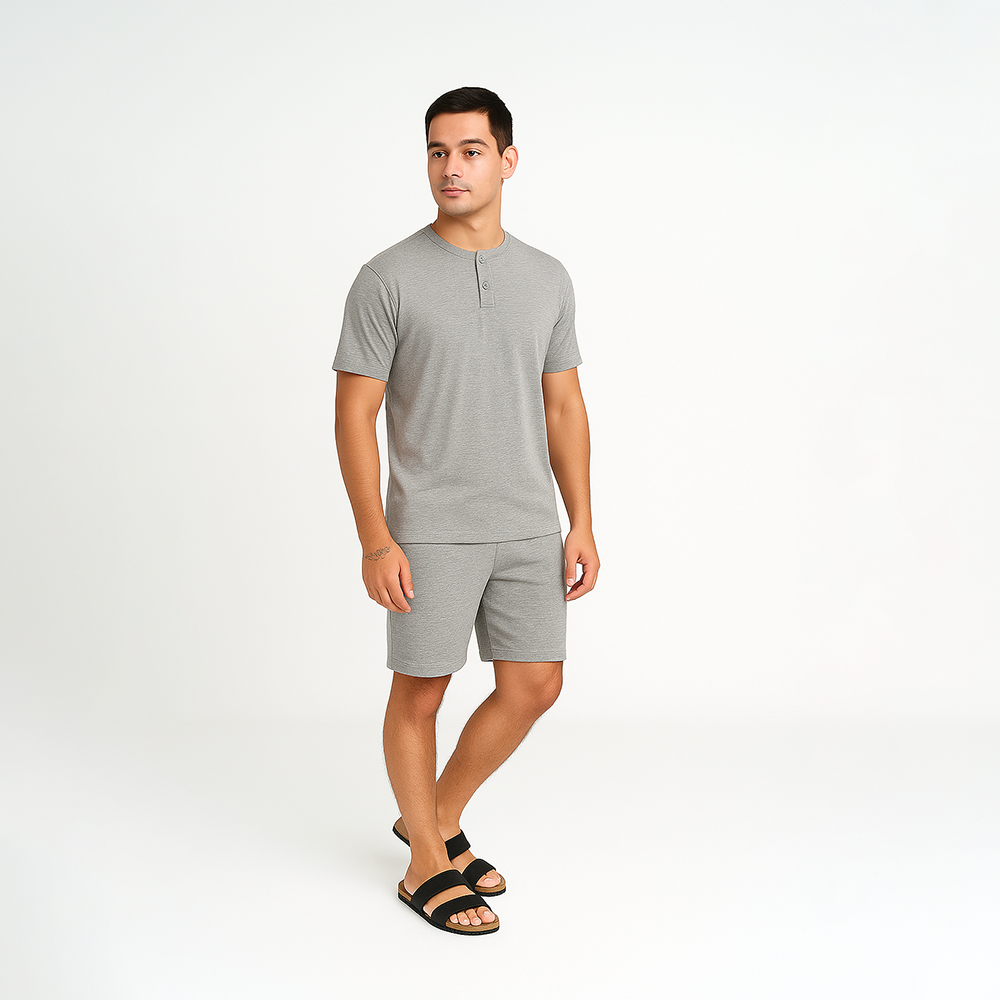 Men's Pyjama Set - Shorts & T-shirt