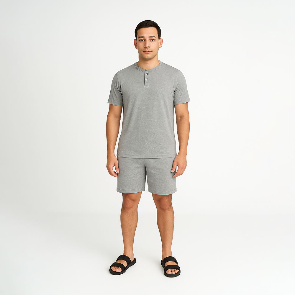 Men's Pyjama Set - Shorts & T-shirt