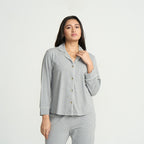 Women's Pyjama Set - Pant & Long Sleeve Shirt