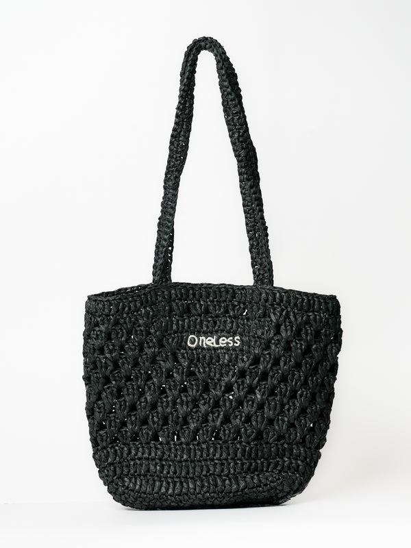 RAFFIA TOTE MICRO