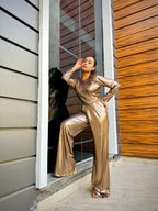 GOLDEN GODDESS JUMPSUIT