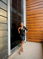 ADIRA LEATHER DRESS