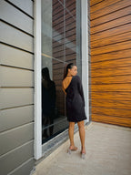 TWISTED LITTLE BLACK DRESS