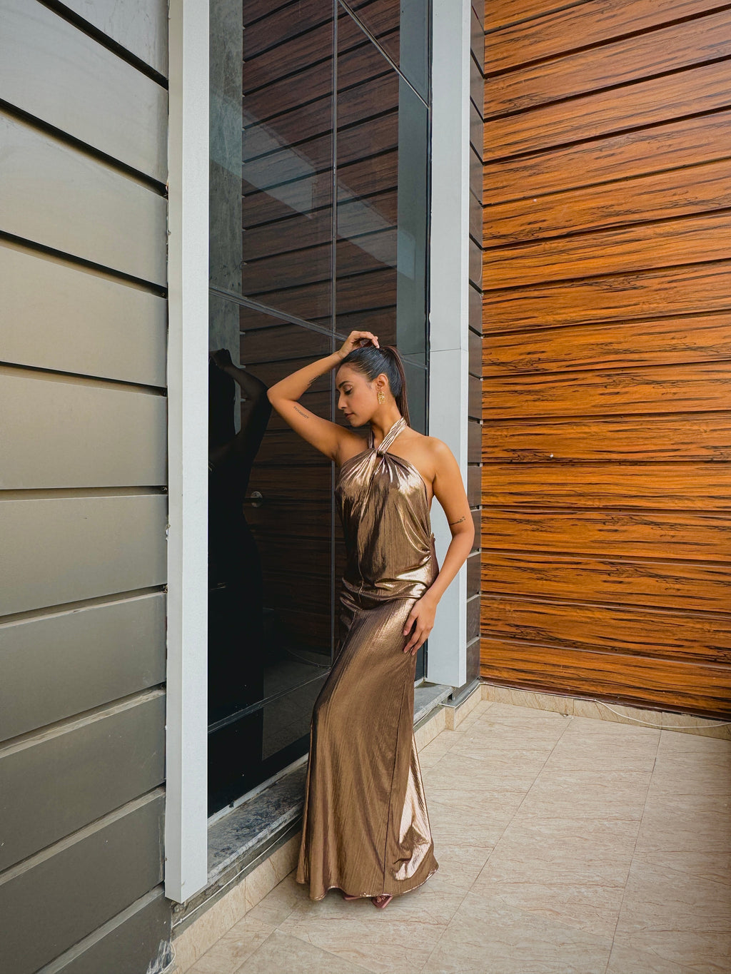 GOLDEN MERMAID DRESS