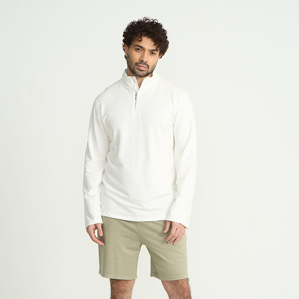 Classic Men's Quarter Zip Sweatshirt