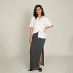 Classic Denim Skirt (Twill)