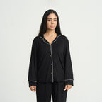 Women's Pyjama Set - Pant & Long Sleeve Shirt