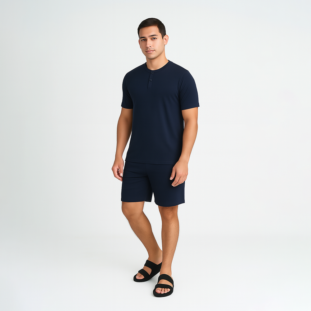 Men's Pyjama Set - Shorts & T-shirt